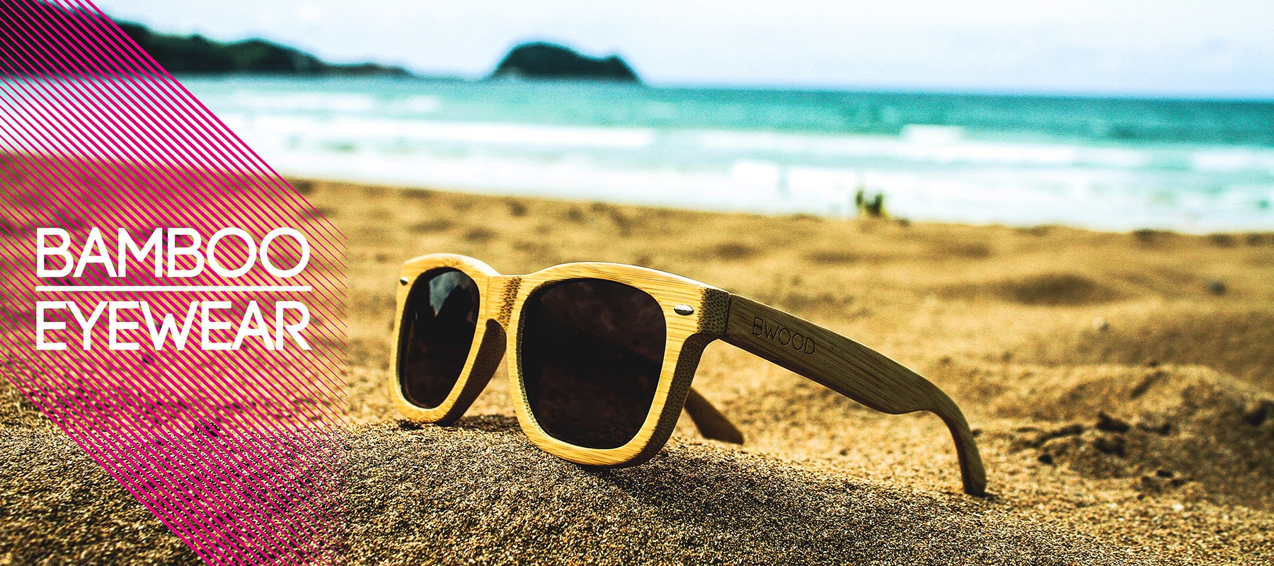 Festival tuyo doble Gafas de sol de bambú fabricadas a mano | BWOOD Sunglasses